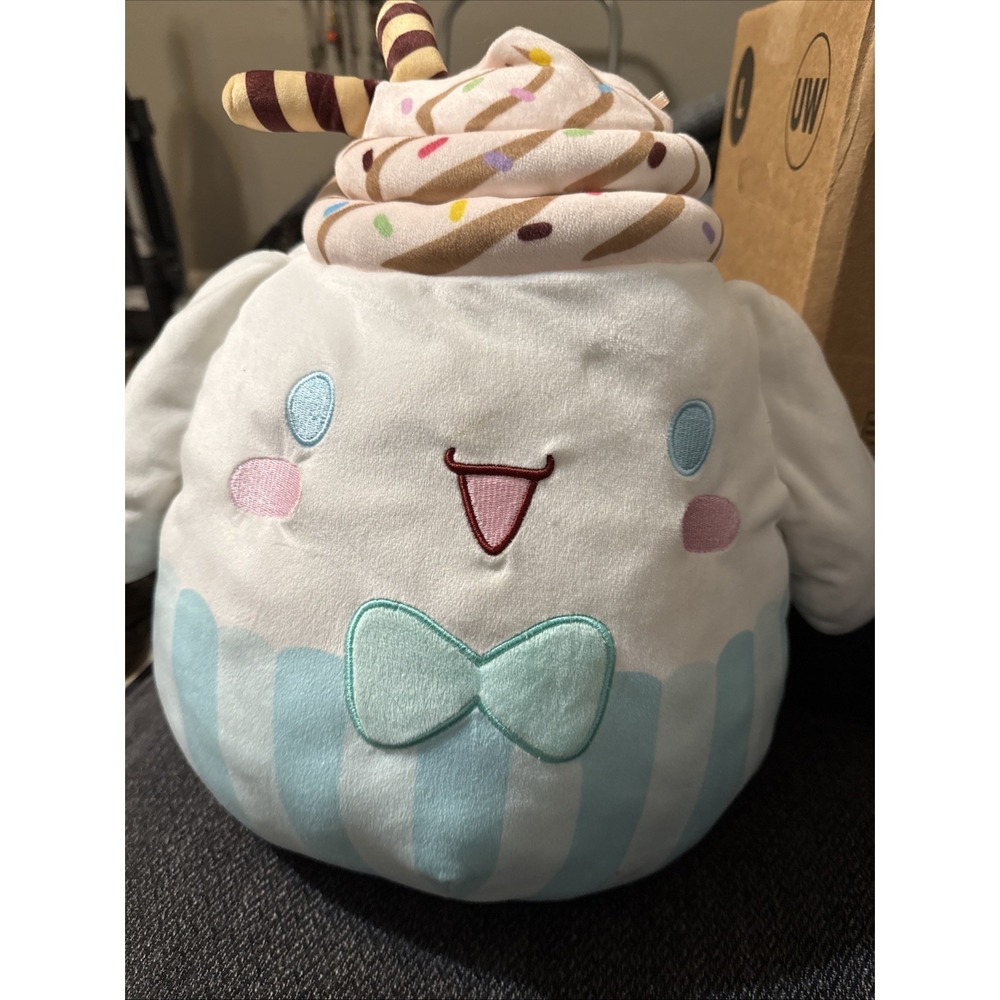Cinnamoroll Squishmallow Cupcake Plushie Stuffed Animal 16" (Lexi)